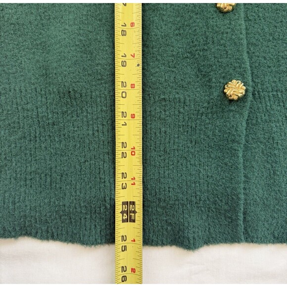 Wicked Elphaba Graphic Cardigan Paul Tazewell Green size L Embroidered Oz Ariana - Picture 11 of 11